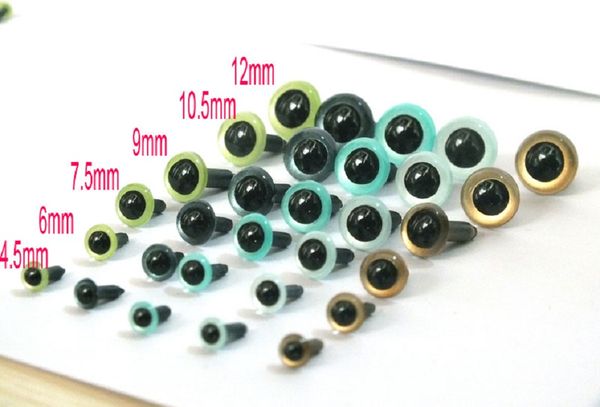 50pcs/lot mixed color Wholesale doll accessories Teddy Bear Toy Eyes - safety plastic eyes for toys
50pcs/lot mixed color Wholesale doll accessories Teddy Bear Toy Eyes - safety plastic eyes for toys