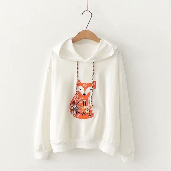 korean women's clothing 2020 spring embroidered sweater and autumn new loose fox embroidered hooded sweater women's d7291 hc7d9, Black
korean women's clothing 2020 spring embroidered sweater and autumn new loose fox embroidered hooded sweater women's d7291 hc7d9, Black