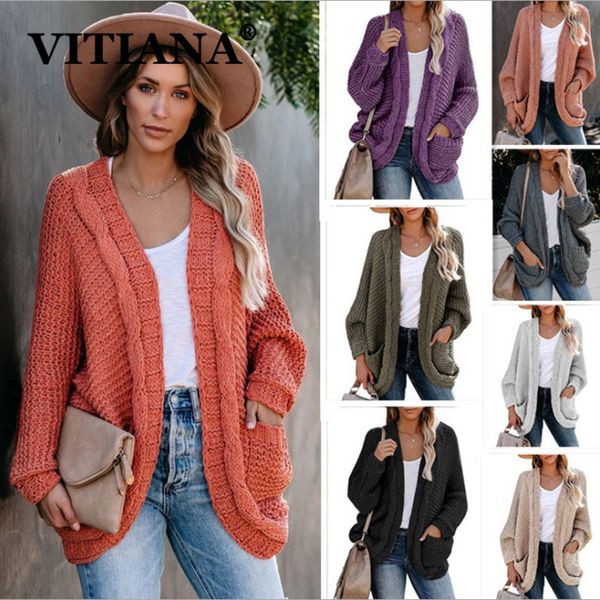 women's knits & tees vitiana womens knit sweater women autumn 2021 female casual long sleeve black cardigan knitted sweaters femme open, White
women's knits & tees vitiana womens knit sweater women autumn 2021 female casual long sleeve black cardigan knitted sweaters femme open, White