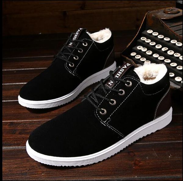 plus thickening autumn winter outdoor leisure men boots warm tooling cotton shoes england boots men's shoes snow jkm, Black
plus thickening autumn winter outdoor leisure men boots warm tooling cotton shoes england boots men's shoes snow jkm, Black