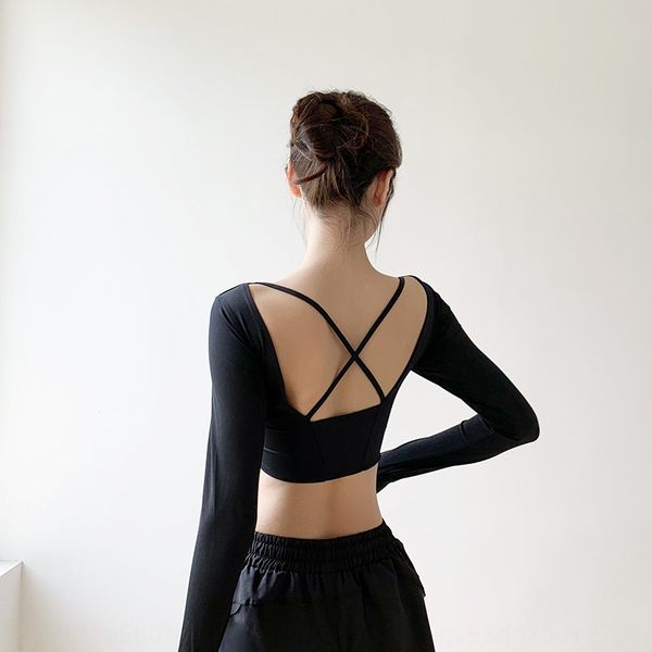 beautiful back sports with chest pad summer elastic tight slimming quick-drying fitness clothes coatyoga long-sleeved fitness c
beautiful back sports with chest pad summer elastic tight slimming quick-drying fitness clothes coatyoga long-sleeved fitness c
