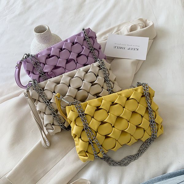 candy colors woven crossbody bag 2020 fashion leather women's designer handbag solid color shoulder messenger bag
candy colors woven crossbody bag 2020 fashion leather women's designer handbag solid color shoulder messenger bag