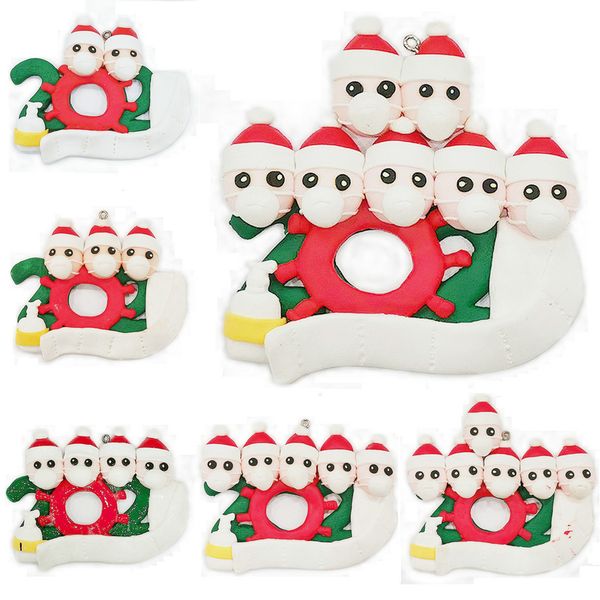 2020 new christmas polymer clay ornaments gift survivor family hang decoration snowman pendant with face mask hand sanitizer xmas
2020 new christmas polymer clay ornaments gift survivor family hang decoration snowman pendant with face mask hand sanitizer xmas