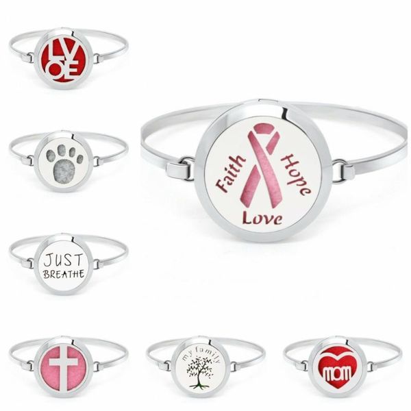 ribbon love just breathe cross stainless steel bangle locket essential oil diffuser locket bangle perfume 10pcs pads, Black
ribbon love just breathe cross stainless steel bangle locket essential oil diffuser locket bangle perfume 10pcs pads, Black