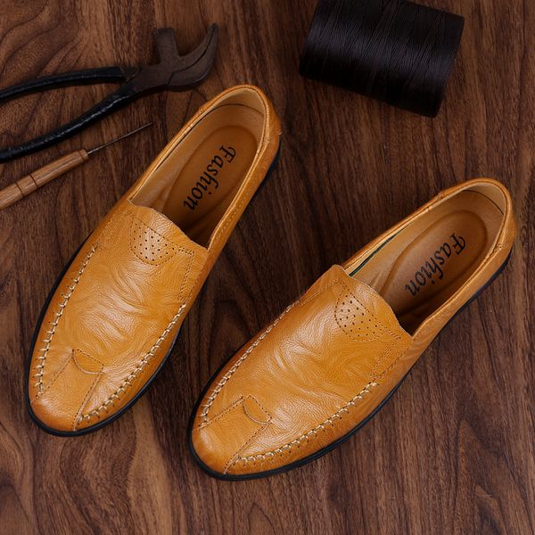 fashion men shoes classic luxury men leather casual shoes male light comfortable mens loafers slip on footwear brown big size, Black
fashion men shoes classic luxury men leather casual shoes male light comfortable mens loafers slip on footwear brown big size, Black