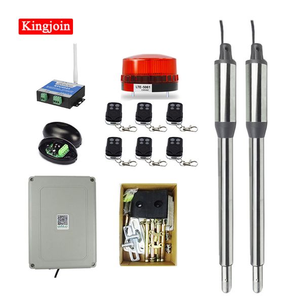 kingjoin pkm-c01 double door opener kit, wireless keyboard, gsm, remote control number, optional flash and ptube smart gate
kingjoin pkm-c01 double door opener kit, wireless keyboard, gsm, remote control number, optional flash and ptube smart gate