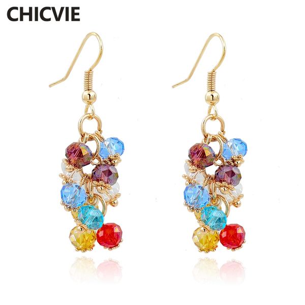 dangle & chandelier chicvie fashion jewelry gold color crystal bead tassel drop earrings with stones for women red statement ser140171, Silver
dangle & chandelier chicvie fashion jewelry gold color crystal bead tassel drop earrings with stones for women red statement ser140171, Silver