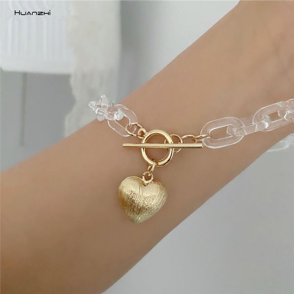 huanzhi 2020 new statement transparent acrylic resin pendant heart bracelets for women metal love chain clear bracelet jewelry, Black
huanzhi 2020 new statement transparent acrylic resin pendant heart bracelets for women metal love chain clear bracelet jewelry, Black