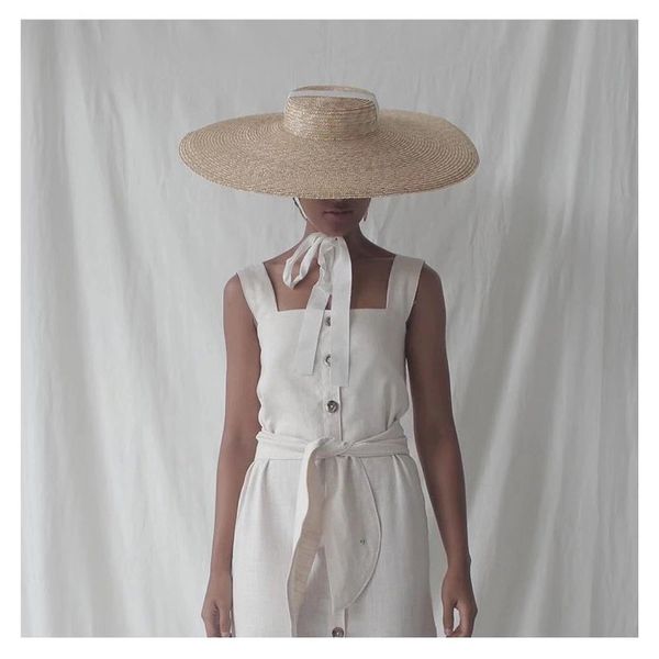 2019 new large brim straw hat summer hats for women 15cm brim black ribbon beach cap boater flat sun hat chin strap tym04, Blue;gray
2019 new large brim straw hat summer hats for women 15cm brim black ribbon beach cap boater flat sun hat chin strap tym04, Blue;gray
