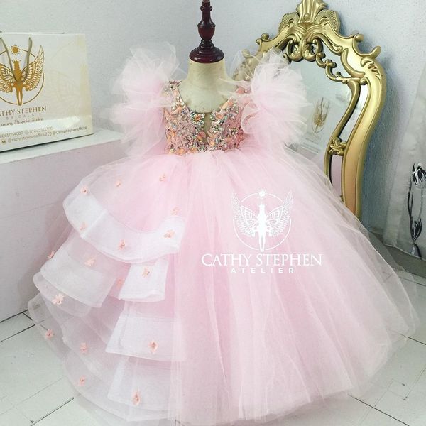 pink lace crystals 2020 flower girl dresses ball gown tulle little girl wedding dresses vintage communion pageant dresses gowns f187, White;blue
pink lace crystals 2020 flower girl dresses ball gown tulle little girl wedding dresses vintage communion pageant dresses gowns f187, White;blue