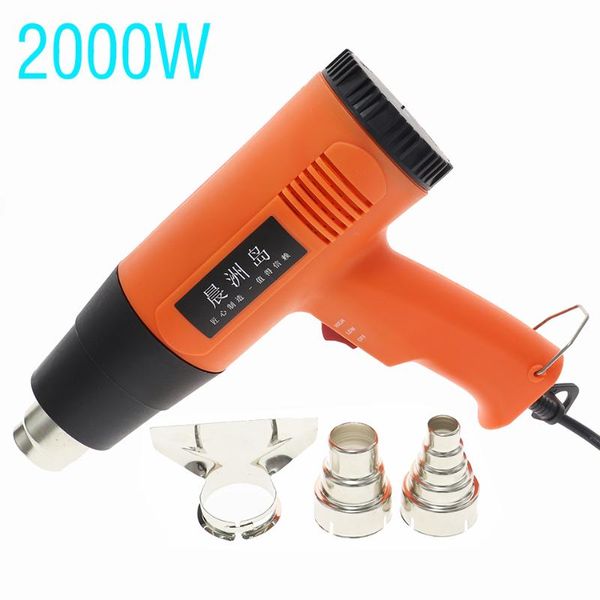 2000w hand held heat gun + 3pcs nozzle portable air gun blower 220v hand-held heat welding soldering repair tools
2000w hand held heat gun + 3pcs nozzle portable air gun blower 220v hand-held heat welding soldering repair tools