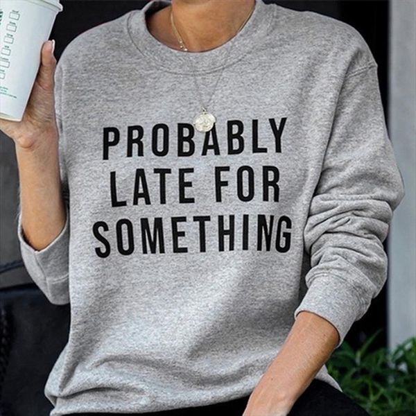 womens fashionable long sleeve casual sweatshirt letter printing harajuku style o neck sweatshirt clothing plus size s 2xl, Black
womens fashionable long sleeve casual sweatshirt letter printing harajuku style o neck sweatshirt clothing plus size s 2xl, Black