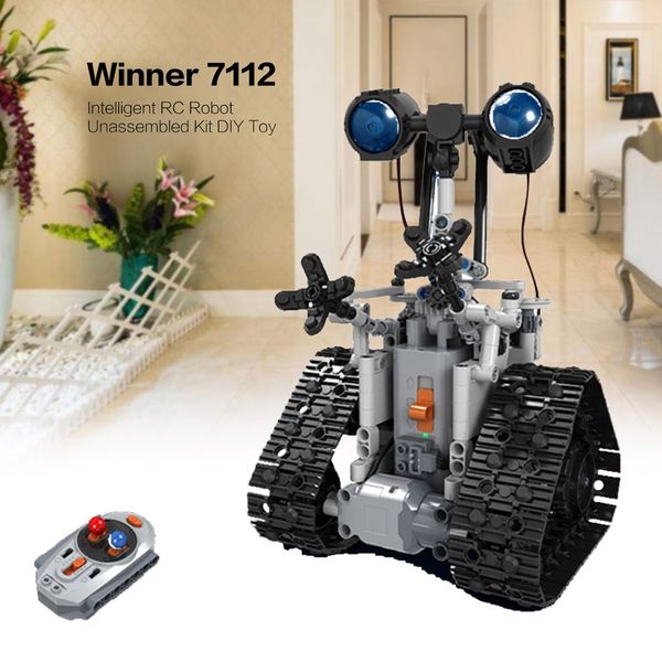 408pcs город креатив rc robot electric building blocks technic дистанционного управления интеллектуальный робот кирпичи игрушки для детей по
408pcs город креатив rc robot electric building blocks technic дистанционного управления интеллектуальный робот кирпичи игрушки для детей по