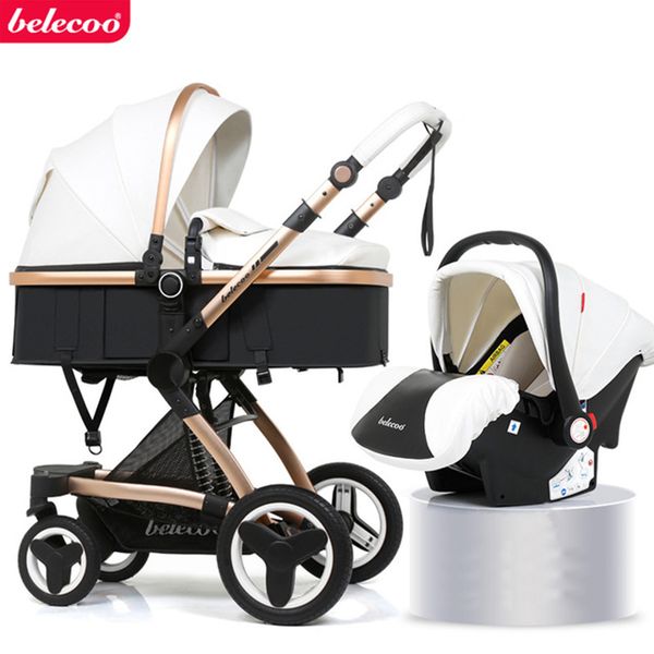belecoo stroller 3-in-1 eco leather absorber lightweight stroller infant carriage some country no tax 
belecoo stroller 3-in-1 eco leather absorber lightweight stroller infant carriage some country no tax