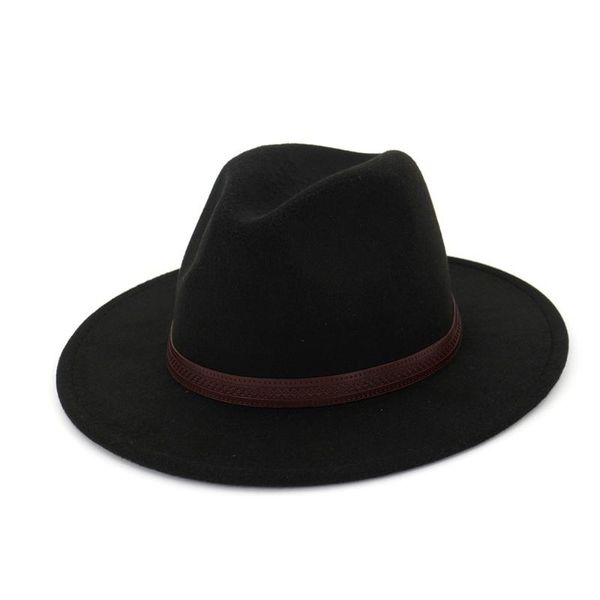 wide brim hats fashion women men wool fedora hat with leather ribbon gentleman elegant lady winter autumn, Blue;gray
wide brim hats fashion women men wool fedora hat with leather ribbon gentleman elegant lady winter autumn, Blue;gray