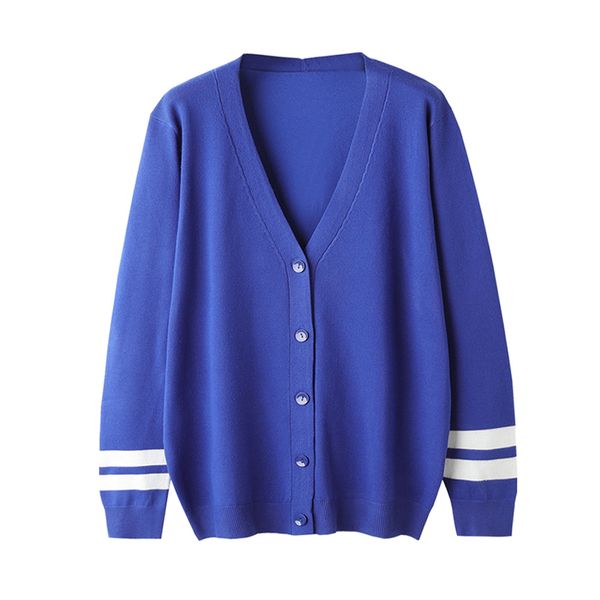 Sweater Knit Coat Solid Color Spring Fashion V-neck Long Sleeve Knit Autumn Cardigan Sweater Jacket Top
Sweater Knit Coat Solid Color Spring Fashion V-neck Long Sleeve Knit Autumn Cardigan Sweater Jacket Top