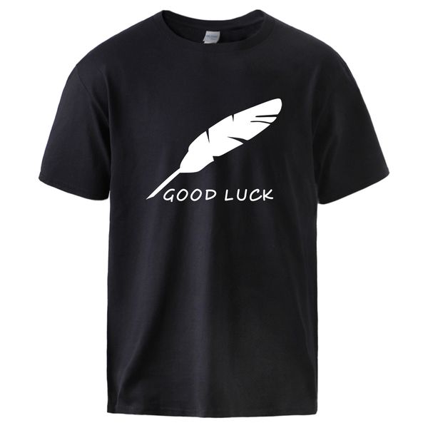 good luck feather summer t shirts male casual loose cotton sportswear tee 2020 new arrival hip hop fashion t shirts
good luck feather summer t shirts male casual loose cotton sportswear tee 2020 new arrival hip hop fashion t shirts