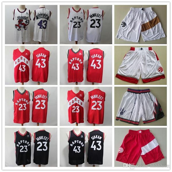 mens toronto raptors throwback jerseys pascal 43 siakam fred 23 vanvleet basketball jersey basketball shorts black white, Black;red
mens toronto raptors throwback jerseys pascal 43 siakam fred 23 vanvleet basketball jersey basketball shorts black white, Black;red