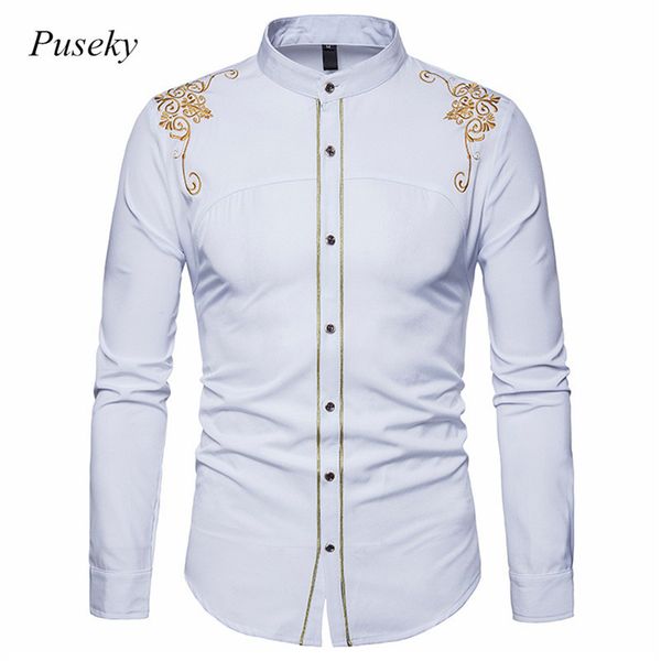 brand summer spring man royal style solid floral embroidered solid shirts slim fit casual long sleeve shirt xxl, White;black
brand summer spring man royal style solid floral embroidered solid shirts slim fit casual long sleeve shirt xxl, White;black