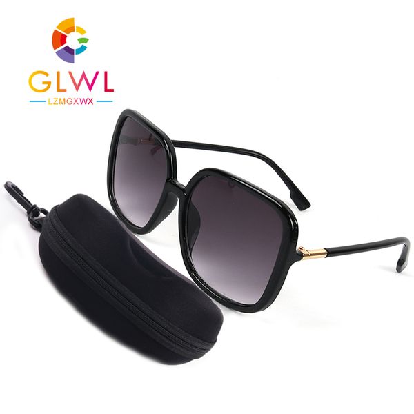 oversized glasses women's black sunglasses vintage sun protection woman sunglases fashionable ladies driving eyewear with box, White;black
oversized glasses women's black sunglasses vintage sun protection woman sunglases fashionable ladies driving eyewear with box, White;black
