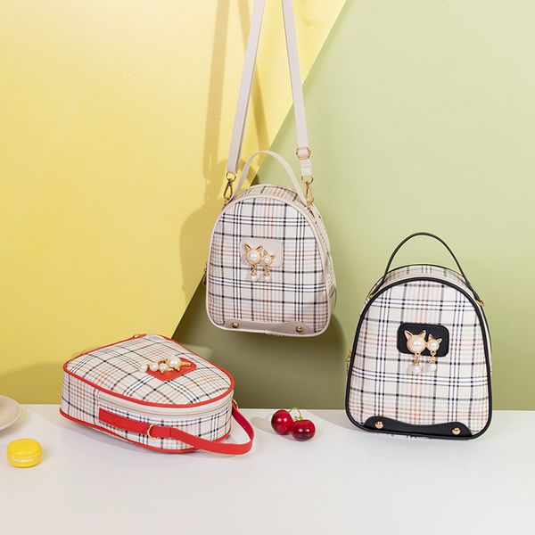 pu leather new korean version of the ladies plaid small backpack cat pearl mobile phone pouch mochila mujer sac a dos
pu leather new korean version of the ladies plaid small backpack cat pearl mobile phone pouch mochila mujer sac a dos