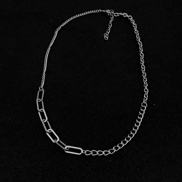 2020 fashion classic chain necklace men stainless steel long necklace for men women chain jewelry kpop, Silver
2020 fashion classic chain necklace men stainless steel long necklace for men women chain jewelry kpop, Silver