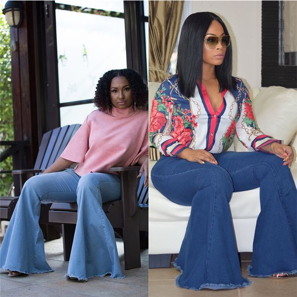 fashion denim flare pants women retro flared leg long length high waist casual loose size bell-bottoms trousers female 2020, Blue
fashion denim flare pants women retro flared leg long length high waist casual loose size bell-bottoms trousers female 2020, Blue
