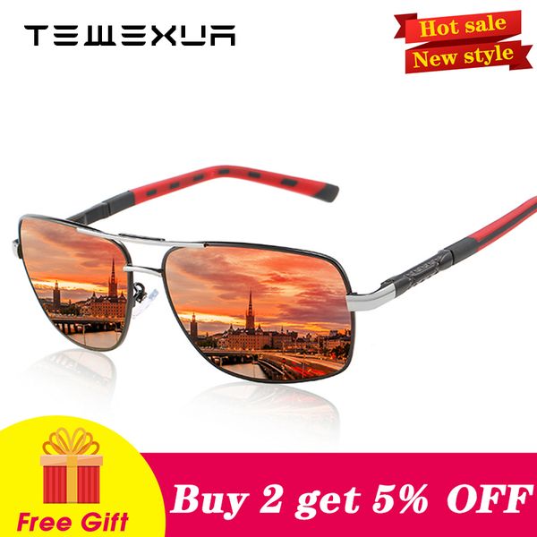 tewexua 2020 brand summer men alloy frame sunglasses polarized mirror male sun glasses women for men uv400, White;black
tewexua 2020 brand summer men alloy frame sunglasses polarized mirror male sun glasses women for men uv400, White;black