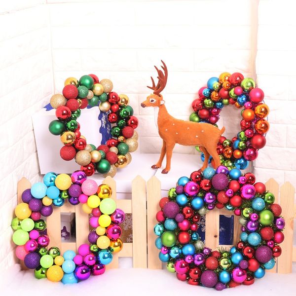 decorative flowers & wreaths sparkling christmas ball front door hanging garland holiday home ornaments random type color decoration
decorative flowers & wreaths sparkling christmas ball front door hanging garland holiday home ornaments random type color decoration