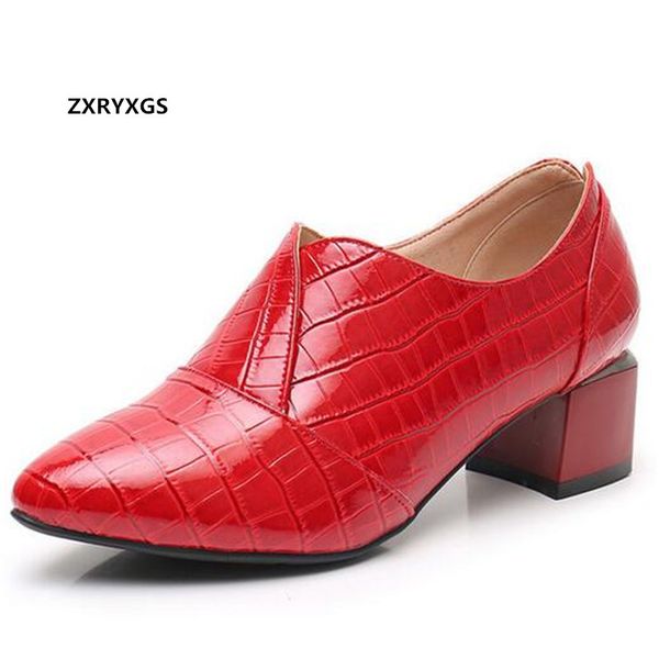 new fashion classic pointed cowhide leather shoes high heels deep mouth thick heel women shoes size 32-41, Black
new fashion classic pointed cowhide leather shoes high heels deep mouth thick heel women shoes size 32-41, Black