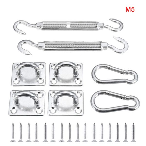pad eye sun shade hardware turnbuckle kit professional stainless steel snap hook