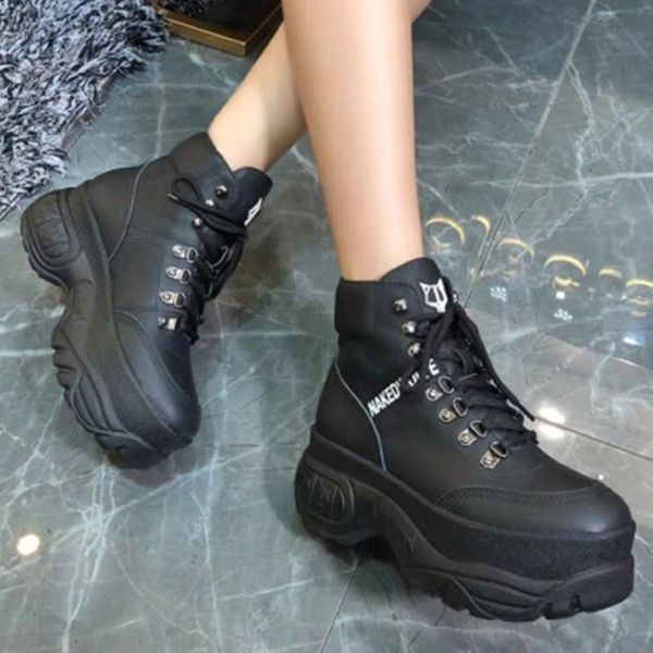 sports women's shoes 2020 new women selling leather casual shoes outdoor running women sports thick bottom, Black
sports women's shoes 2020 new women selling leather casual shoes outdoor running women sports thick bottom, Black