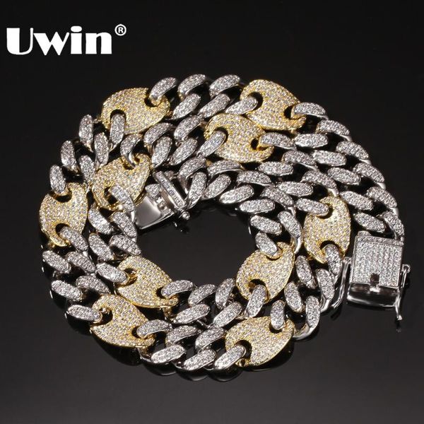uwin hiphop jewelry bling bling miami iced out cuban link chains necklace mix color fashion hip hop jewelry necklaces men, Silver
uwin hiphop jewelry bling bling miami iced out cuban link chains necklace mix color fashion hip hop jewelry necklaces men, Silver