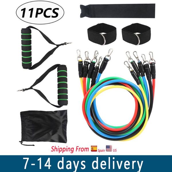 11pcs / группы set resistance gym двери anchor лодыжки ремни с сумка kit установить йога упражнения фитнес группа тренировки фитнес оборудов
11pcs / группы set resistance gym двери anchor лодыжки ремни с сумка kit установить йога упражнения фитнес группа тренировки фитнес оборудов