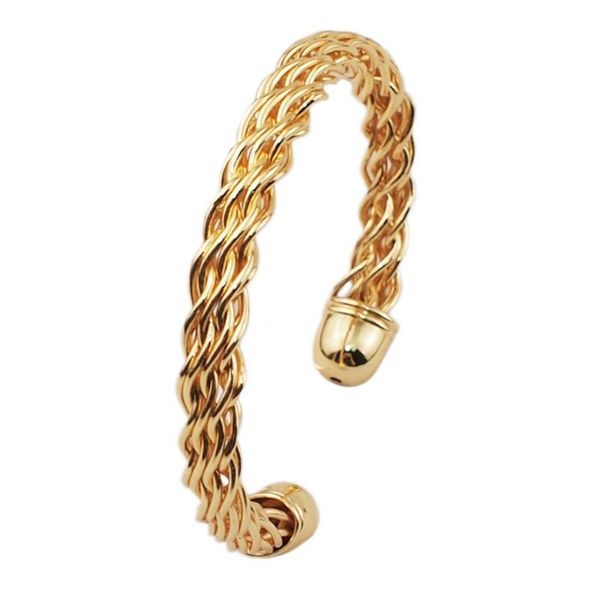 manilai fashion metal wire women alloy geometric opened maxi bangle bracelet jewelry accessories, Black
manilai fashion metal wire women alloy geometric opened maxi bangle bracelet jewelry accessories, Black