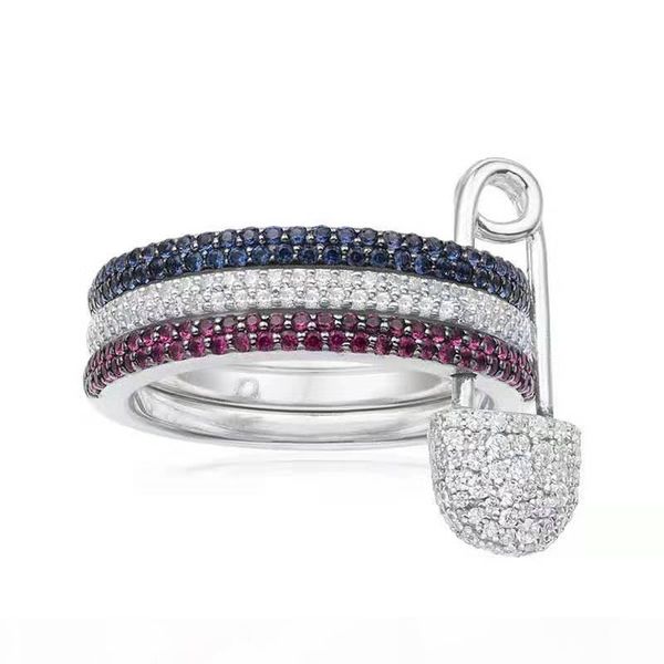 europe and america women popuar fashion ring white gold cz pin shaped ring for girls women fashion jewelry accessory, Silver
europe and america women popuar fashion ring white gold cz pin shaped ring for girls women fashion jewelry accessory, Silver