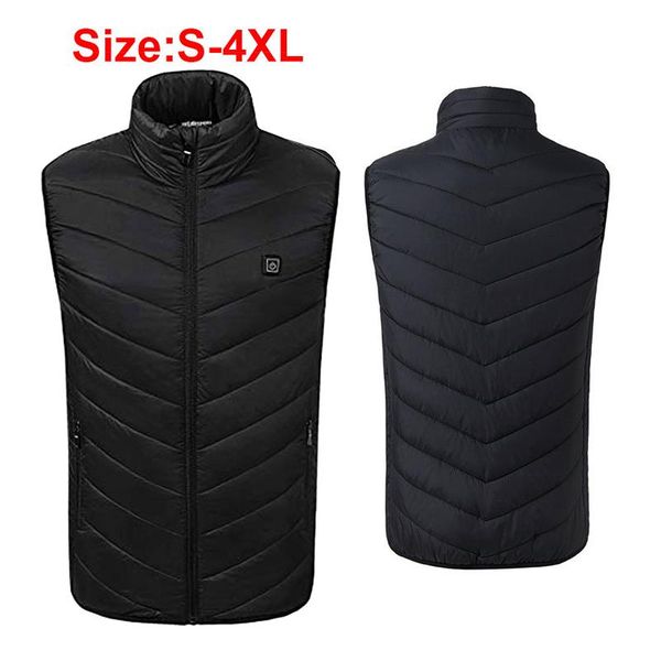 sleeveless down cotton black usb winter electric heated vest heated pad physiotherapy body warmer jacket clothing
sleeveless down cotton black usb winter electric heated vest heated pad physiotherapy body warmer jacket clothing