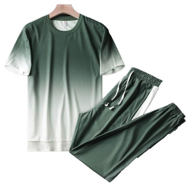 men sports suits tracksuits 2020 new trendy handsome two pieces suits fashion mens sportwear casual tshirts pants active clothing sets, Gray
men sports suits tracksuits 2020 new trendy handsome two pieces suits fashion mens sportwear casual tshirts pants active clothing sets, Gray
