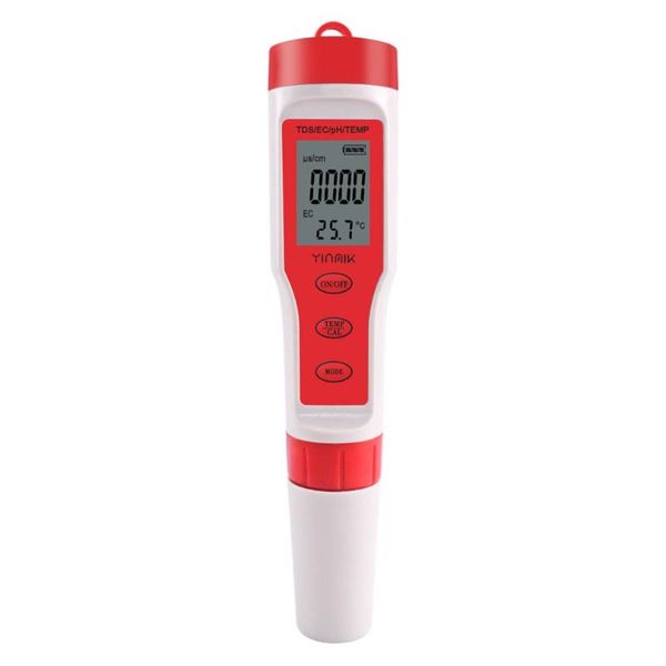 ph meter 4 in 1 ph/tds/ec/temperature meter digital water quality monitor tester detector for pools drinking water aquariums
ph meter 4 in 1 ph/tds/ec/temperature meter digital water quality monitor tester detector for pools drinking water aquariums