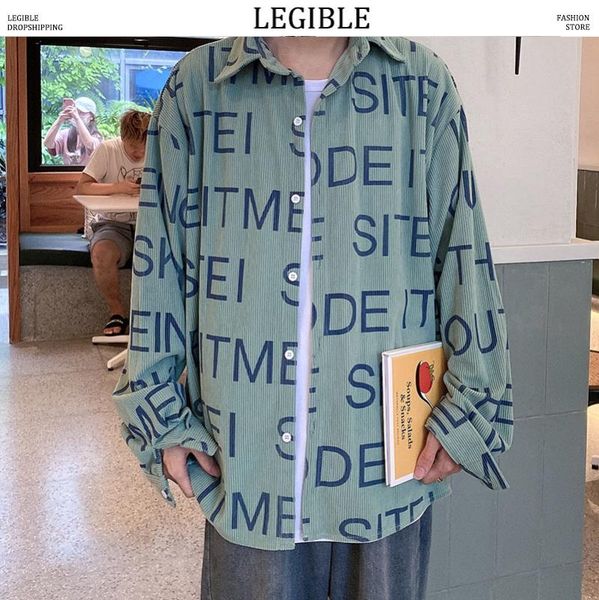 legible 2020 men japanese letter printed shirt mens spring autumn streetwear shirts male long sleeve casual loose clothes, White;black
legible 2020 men japanese letter printed shirt mens spring autumn streetwear shirts male long sleeve casual loose clothes, White;black
