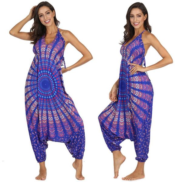 women print v-neck jumpsuit loose playsuit gym yoga jogging fitness harem pants, White;red
women print v-neck jumpsuit loose playsuit gym yoga jogging fitness harem pants, White;red