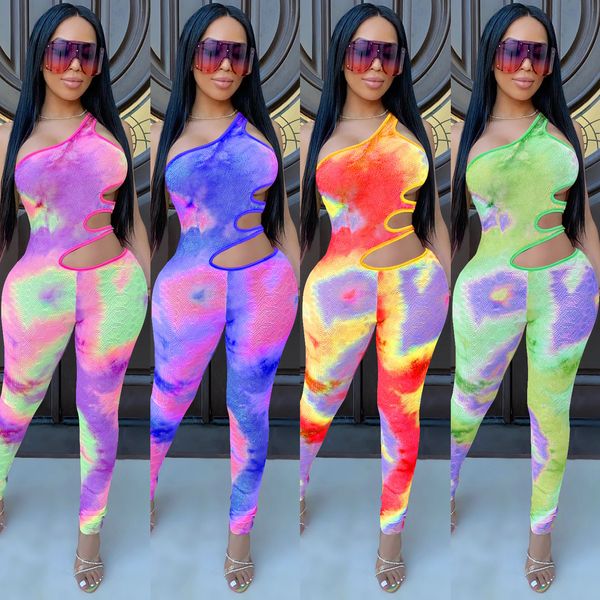 women jumpsuit printed tie dye tight hollow-out one shoulder long pants ladies rompers trousers new fashion 2020, Black;white
women jumpsuit printed tie dye tight hollow-out one shoulder long pants ladies rompers trousers new fashion 2020, Black;white