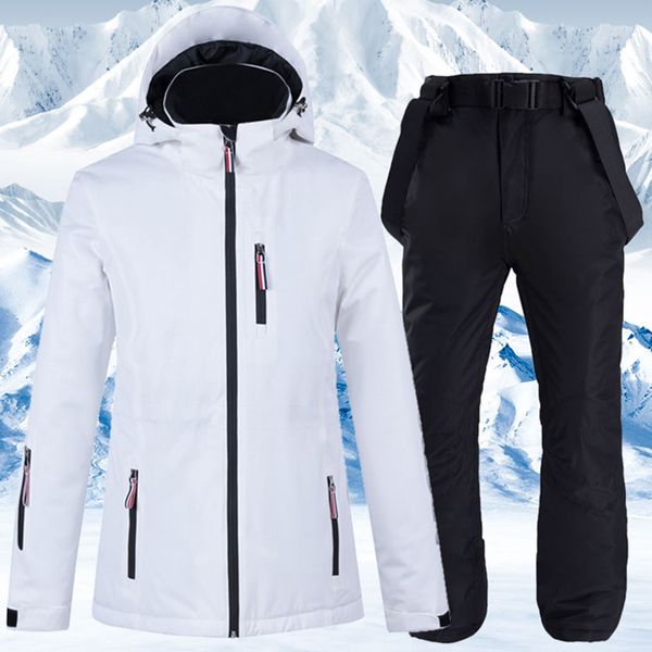 skiing suits ski suit men and women windproof waterproof set thickened warm couple snowboarding jacket pants two piece for
skiing suits ski suit men and women windproof waterproof set thickened warm couple snowboarding jacket pants two piece for