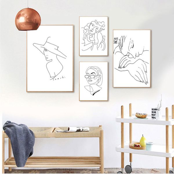 body line drawing абстрактная живопись искусство стены холст картины черный белый скандинавские плакаты и распечатывает настенные панно для
body line drawing абстрактная живопись искусство стены холст картины черный белый скандинавские плакаты и распечатывает настенные панно для