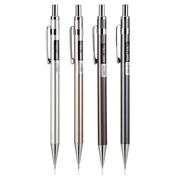 metal automatic pencil with eraser at the end 0.5mm lead applicable for examination four colors for option
metal automatic pencil with eraser at the end 0.5mm lead applicable for examination four colors for option