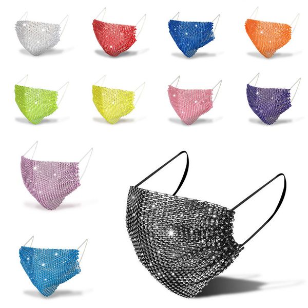 sequins face mouth glitter mask dust rhinestone woman men fashion reusable bling shiny cycling washable mask new dhl, Blue
sequins face mouth glitter mask dust rhinestone woman men fashion reusable bling shiny cycling washable mask new dhl, Blue