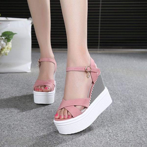 summer hidden wedge sandals song gao di high heel wedge platform platform snap bow flowers comfortable sandals wedges shoes for, Black
summer hidden wedge sandals song gao di high heel wedge platform platform snap bow flowers comfortable sandals wedges shoes for, Black