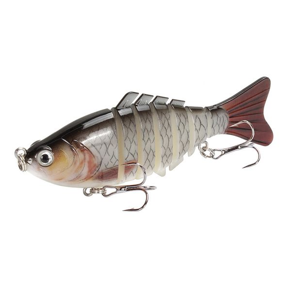 1pcs trolling fish lures swim minnow wobbler multi-section hard bait100mm/15g artificial crankbait jig pesca fishing tackle lure
1pcs trolling fish lures swim minnow wobbler multi-section hard bait100mm/15g artificial crankbait jig pesca fishing tackle lure