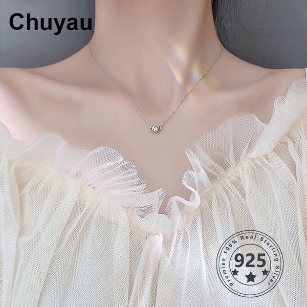 chuyau 925 sterling silver full silver double love heart shape necklace for women fashion jewelry fine jewelry gift wholesale
chuyau 925 sterling silver full silver double love heart shape necklace for women fashion jewelry fine jewelry gift wholesale