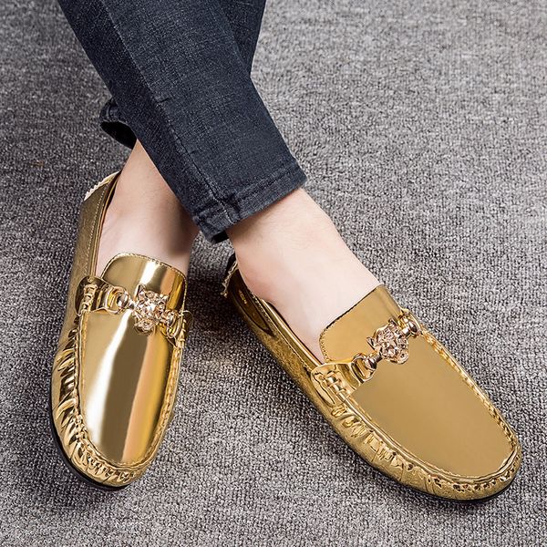 plus size 38-48 men loafers shoes man fashion slip-on drive moccasins footwear male patent leather boat shoes mens casual shoe, Black
plus size 38-48 men loafers shoes man fashion slip-on drive moccasins footwear male patent leather boat shoes mens casual shoe, Black